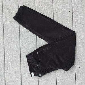 Loft 26/2 Petite Modern Skinny Petite Velvet Pants